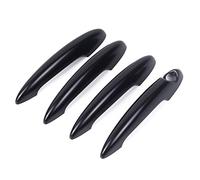 Coque de poignée de porte de voiture 4 Pièces Pour Mini R60 Pour Countryman Pour Cooper S 2011-2016 Voiture Poignée Porte Extérieure Garniture Couverture Noir Brillant Autocollant de poignée de porte