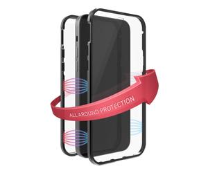 Coque de protection 360° Glass pour Apple iPhone 13 Pro Max, noire