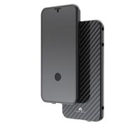 Coque de protection "360° Glass" pour Samsung Galaxy S23, Carbon