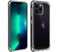 Akashi Coque pour iPhone 13 Pro Coins Bumper Transparent