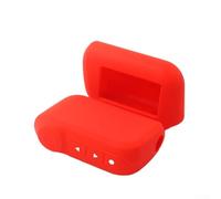 Coque de protection améliorée pour clé Starline A93 A63 version russe bidirectionnelle en silicone résistant (rouge)