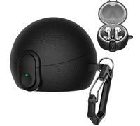 Coque de protection anti-rayures et anti-perte pour Huawei FreeClip 2S (2026) avec mousqueton, prise en charge du chargement sans fil