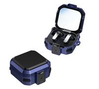 Coque de protection antichoc avec boucle de suspension pour Sam-Sung Buds4/Buds4Pro, compatible avec Buds 4/Buds 4Pro (bleu)