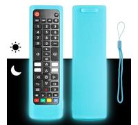 Coque de protection antichoc en silicone pour télécommande LG Smart TV AKB76037605 AKB74915346 AKB75095308 AKB74915324 AKB76040301 avec cordon bleu fluo