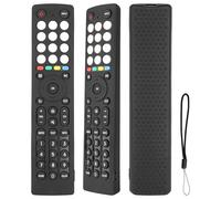 Coque de protection antichoc en silicone pour télécommande TV Hisense EN2J36H EN2D36H EN2F36H EN2N36H EN2V36H EN2K36H EN2Q36H EN2T36H EN2C36H Noir