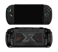 Coque de protection antichoc en TPU pour console de jeu portable OneXPlayer APEX - Coque fine anti-rayures avec découpes précises - Armure noire légère pour voyage et utilisation quotidienne
