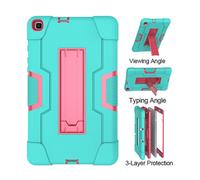 Coque De Protection Antichoc Pour Samsung Galaxy Tab A 8.0 2019 T295, Avec Béquille, Étui De Protection Rigide En Silicone Robuste Pour Enfants, Original