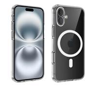 Coque de protection antichoc transparente pour iPhone 16 Plus compatible MagSafe Akashi