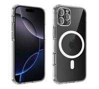Coque de protection antichoc transparente pour iPhone 16 Pro compatible MagSafe Akashi