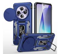 Coque De Protection Armor Pc + Tpu Pour Redmi 14c, Bleu Marine