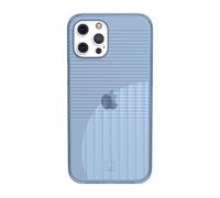 Coque de protection Aurora Serie pour iPhone 12 Pro Max - Bleu, Transparent