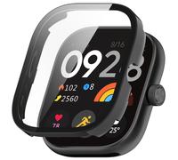 Coque de protection avec protecteur d'écran pour Redmi Watch 4 Black