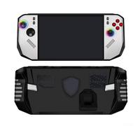 Coque de protection avec support compatible avec MSI-Claw A8 BZ2EM - Protection légère et anti-rayures pour console de jeu - Design ajusté avec accès aux ports - Noir et blanc