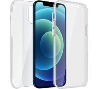 Avizar Coque de protection iPhone 12 Mini Rigide et souple Design fin Blanc