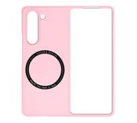 Coque de protection rigide AVIZAR pour Samsung Galaxy Z Fold 5 - Design minimaliste - Compatible MagSafe - Rose