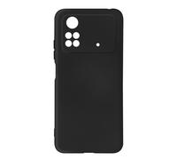 Coque de protection - AVIZAR - Xiaomi Poco M4 Pro 4G - Semi-rigide - Noir - Finition douce