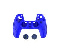 Coque de protection bleue pour manette PS5 (2 capuchons)