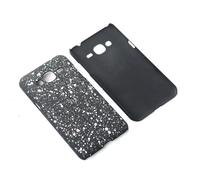Coque De Protection Bumper Étui Pour Samsung Galaxy J3 3D Étoiles Blanc