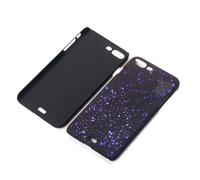 Coque De Protection Bumper Pour Apple iPhone 7 Plus 3D Étoiles Violet Neuf