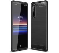 Coque de Protection Carbon Pour iPhone Samsung Xiaomi TPU Silicium Mat
