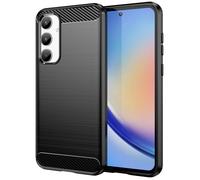 Coque de Protection Carbon Pour iPhone Samsung Xiaomi TPU Silicium Mat