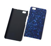 Coque De Protection Case Bumper Cadre Pour Huawei P8 Lite 3D Étoiles Bleu