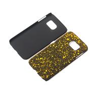 Coque De Protection Case Bumper Pour Samsung Galaxy S6 Edge 3D Étoiles Jaune