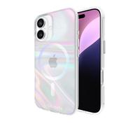 Coque pour iPhone 16 MagSafe Modèle Soap Bubble Iridescente CASE MATE Multicolore Multicolore