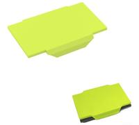 Coque de protection colorée à clipser pour console de jeu et de montre avec design anti-poussière et coque rigide portable légère en finition multicolore pour joueurs (vert)