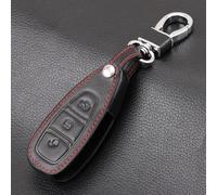 Coque de protection compacte pour ord Focus MK3 MK4 Kuga Ecosport New Fiesta conçue avec anneau en cuir et métal