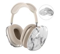 Coque de Protection Compatible avec AirPods Max - Coque TPU - Céramique Blanche