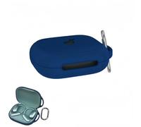 Coque de protection compatible avec Anker Soundcore AeroFit 2, résistante aux chocs, à la transpiration, facile à nettoyer avec mousqueton pour sports de plein air et utilisation quotidienne (bleu)