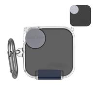 Coque de protection compatible avec CMF Buds Pro 2 / Plus avec support d'interrupteur - Protection complète à 360° - Résistant à l'eau et à la sueur (transparent)