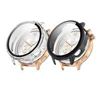 Coque de protection compatible avec OnePlus Watch 4/Watch 3 43 mm, coque rigide en polycarbonate avec protecteur d'écran pour montre intelligente Oppo Watch X3 mini/X2 mini, résistante aux rayures