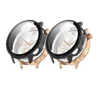 Coque de protection compatible avec OnePlus Watch 4/Watch 3 43 mm, coque rigide en polycarbonate avec protecteur d'écran pour montre intelligente Oppo Watch X3 mini/X2 mini, résistante aux rayures