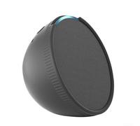 Coque de protection complète en silicone pour haut-parleur Echo Pop - Protection maximale et compatibilité avec différentes marques audio - Noir