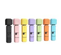 Coque de protection complète en silicone souple pour DJI Pocket 4 avec support de base et dragonne de 3 mm d'épaisseur, marron, Étui en silicone souple pour DJI Pocket 4