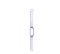 Coque de protection complète pour enregistreur vocal PLAUD NotePin en TPU avec bracelet de montre intégré, anti-rayures, anti-poussière et antichoc pour enregistreur vocal (violet transparent)