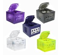 Coque de protection console de jeu pour NGC Mainframe Coque de protection transparente, résistante aux chocs et aux rayures, étui complet (Vert transparent)