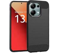 Coque De Protection Cool Pour Xiaomi Redmi Note 13 Pro - Noir Carbone - Antichoc