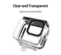 Coque de protection de caméra d'action pour Gopro9, mise à niveau 60m, boîtier anti-collision étanche pour Gopro Hero10