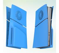 Coque de protection de rechange pour console PS5 Slim (version disque bleu ciel)