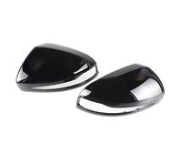 Coque De Protection De Rétroviseur Noir Carbone pour Classe C pour GLC S Classe E W205 X253 W222 LHD Couvercle Phare Voiture(Black-1)
