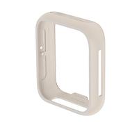 Coque de protection d'écran en silicone compatible avec Watch 2/3 42 mm - Résistante aux rayures - Souple - Anti-chocs - Protection transparente anti-rayures - Placage en silicone