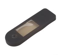 Coque de protection d'écran en silicone pour Xiaomi Electric Scooter 4 Pro 2ème génération, 5, 5 Pro, 5 Max - Couverture légère contre les rayures (noir)
