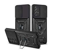 Coque de Protection d'objectif Antichoc pour Samsung Galaxy S20 5G Noir Slide Camera Anneau Support magnétique pour S22 Plus Note 20 Ultra S21 FE