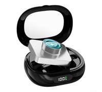 Coque de protection en ABS pour clignotant Oura Ring 4 3 LED (Noir) | Temps de charge unique de 45 jours, idéal pour les voyages, pas de recharge fréquente nécessaire, construction compacte et