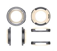 Coque de protection en acier inoxydable pour Amazfit Active 2 Sapphire Edition allie élégance et résistance (gris foncé)