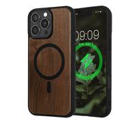 Coque de protection en bois et TPU pour Apple iPhone 16 Pro Max