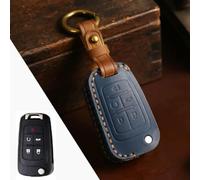 Coque de Protection en Cuir pour clé de Voiture, 2/3/4/5 Boutons, pour Chevrolet Cruze Malibu Aveo Captiva, pour Buick, pour Opel Astra Corsa 2012, Accessoires